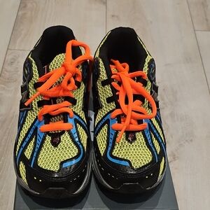 Kids' Black and Yellow Sneakers